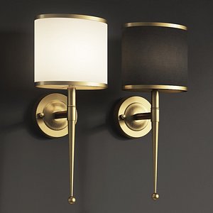3D primo wall light gold