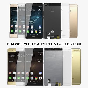 3d realistic huawei p9 lite