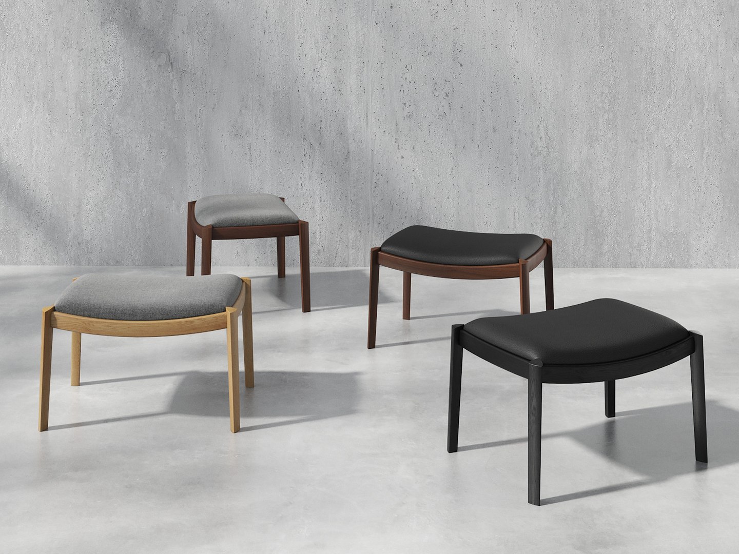 Wing Stool 3D Model - TurboSquid 2187265