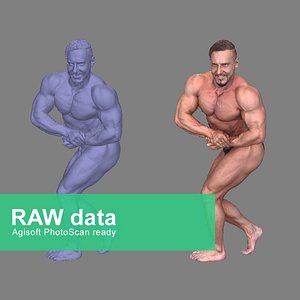 scan fullbody agisoft 3d obj