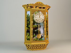 clock 3d model