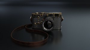 Old School Camera High Quality 3D Model 3D