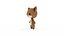Zeichentrickfigur Fox v002