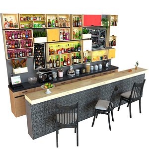 Bar Interior 3D Models for Download | TurboSquid