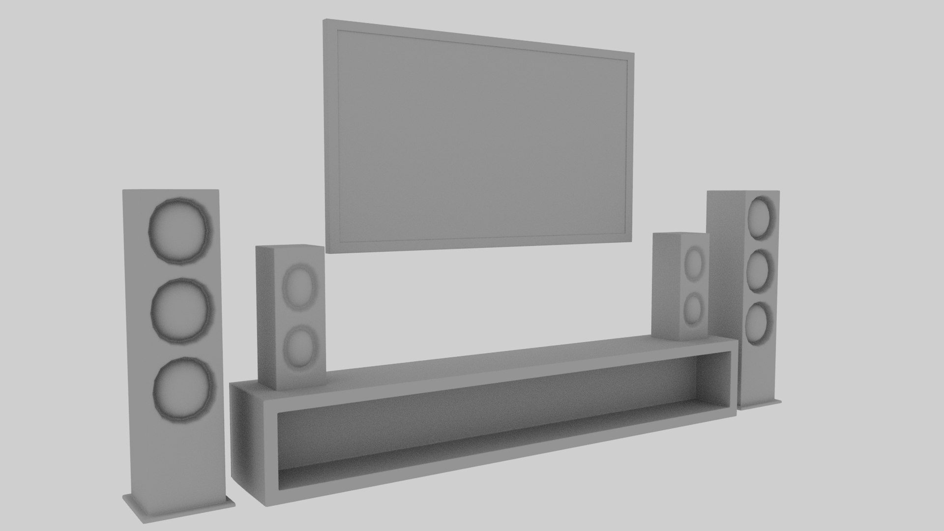 3D Low Poly TV and Speakers model https://p.turbosquid.com/ts-thumb/Yx/PGI58h/C7/2/jpg/1679606555/1920x1080/fit_q87/530c2dbe2c210c413a2939855a0f00ee2544bee4/2.jpg