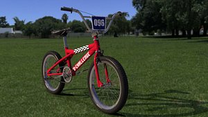 3D bicycle 3D model