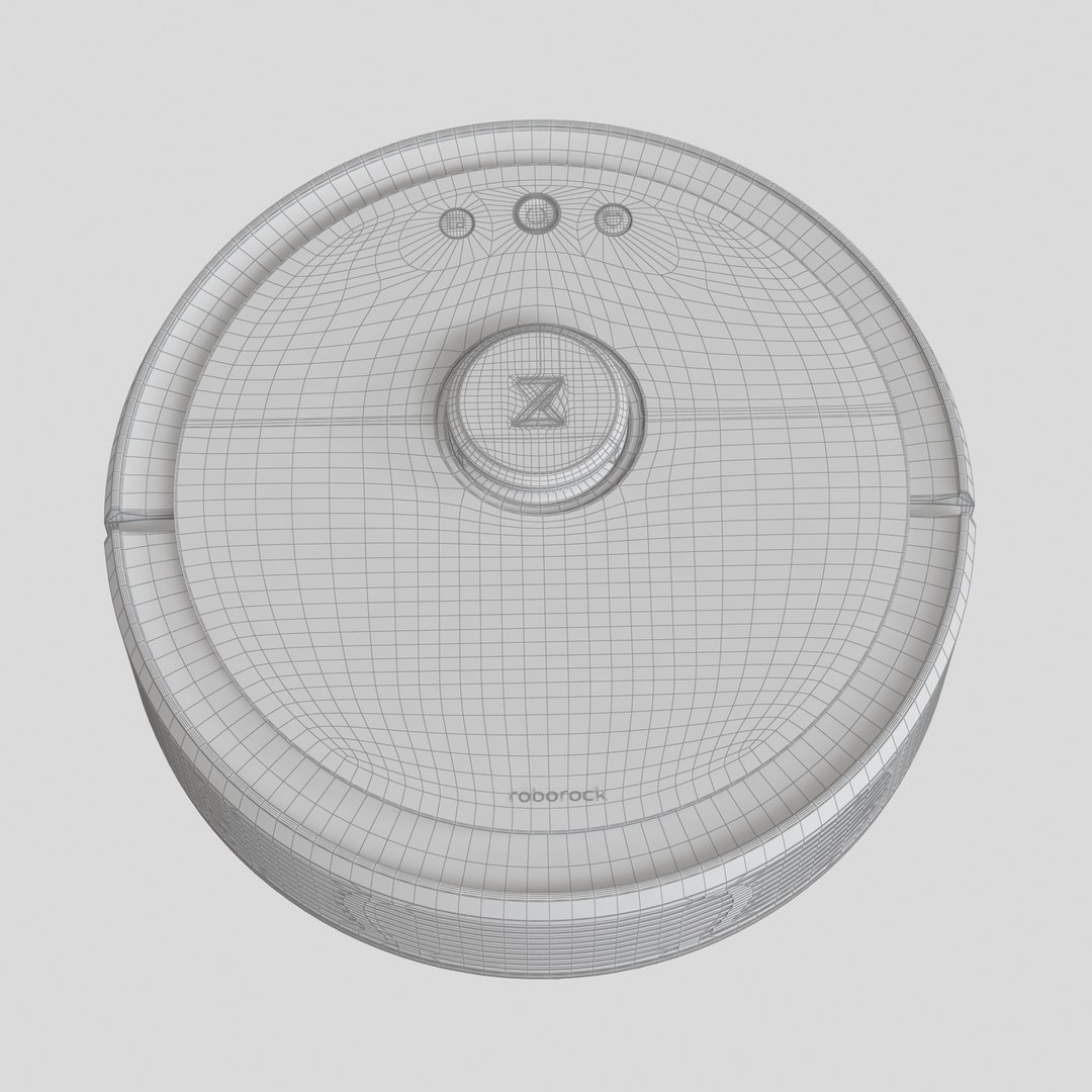 3D Robot Xiaomi Mi Roborock - TurboSquid 1455031