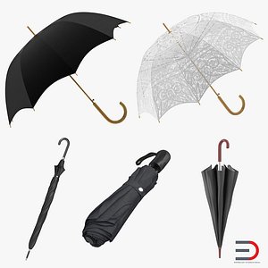 umbrellas 2 3d model