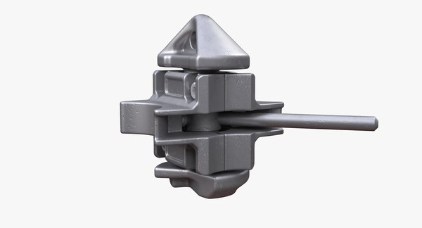 3D stacking twist lock model - TurboSquid 1321943