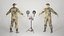 Soldier in German military uniform in A-pose 96