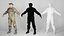 Soldier in German military uniform in A-pose 96