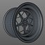 3D Rotiform Wheel rim model