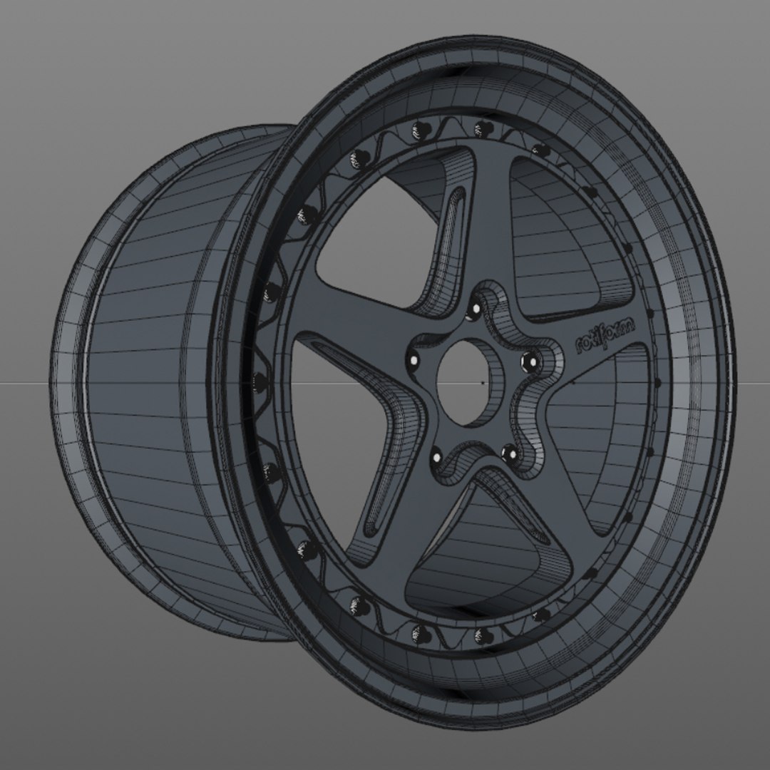 3D Rotiform Wheel rim model - TurboSquid 1718297