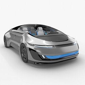Futuristic Car 3D model