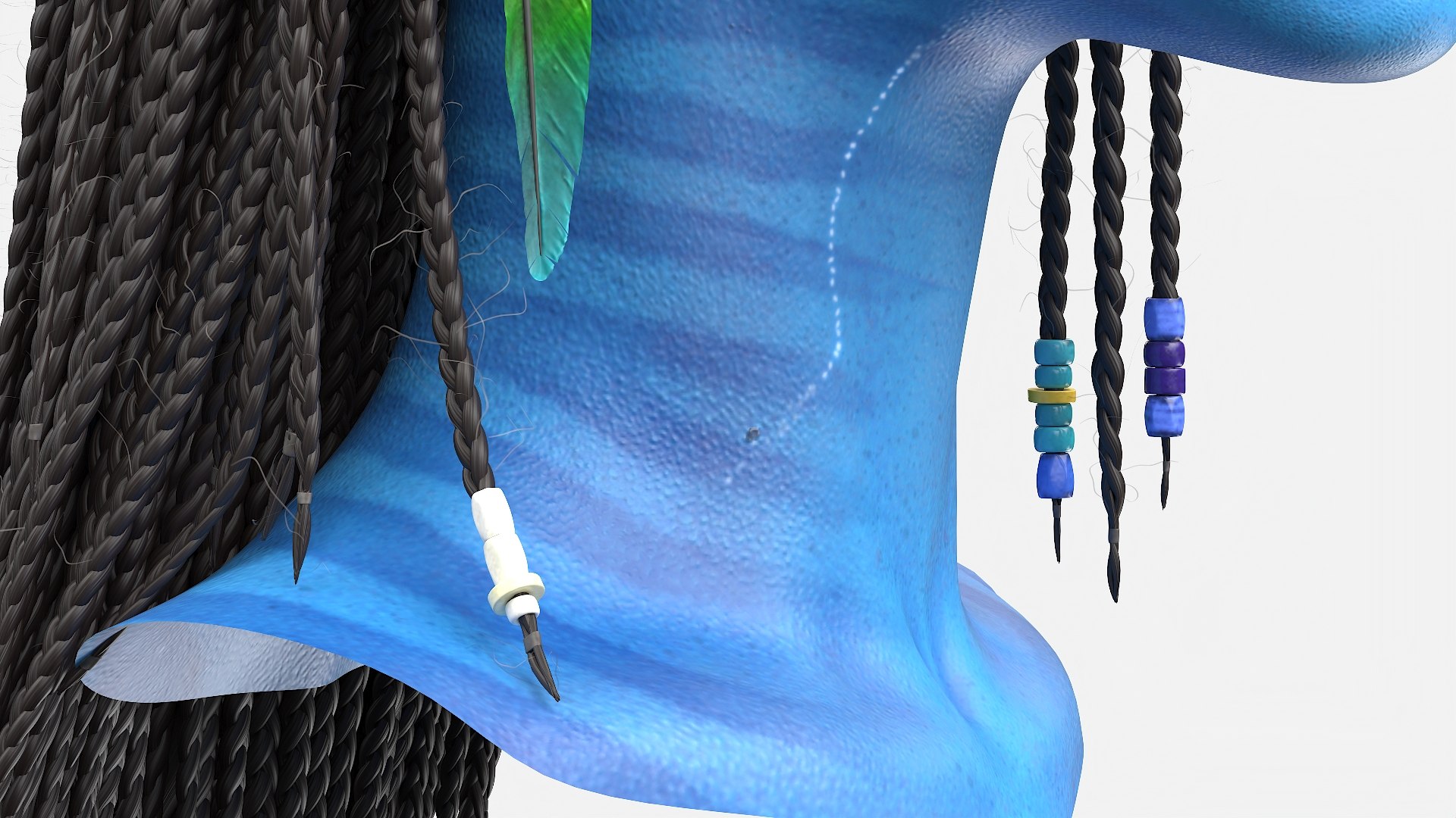 Neytiri Avatar Head Rigged For Cinema 4D 3D Model - TurboSquid 2367781