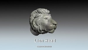 Lion Head STL