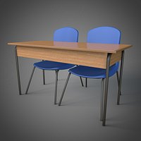 SchoolTable and chairs
