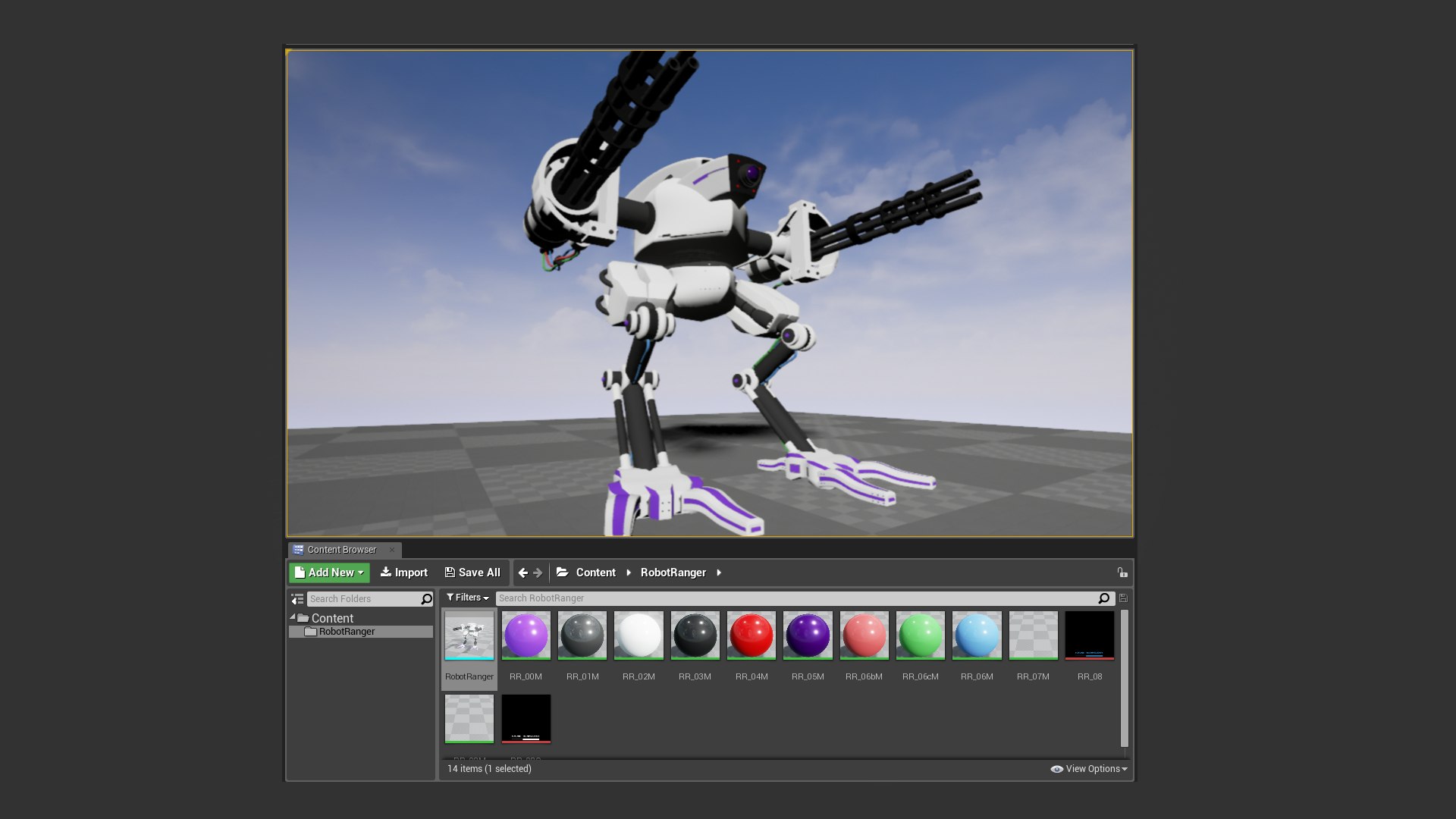 Robot Ranger 3d Model