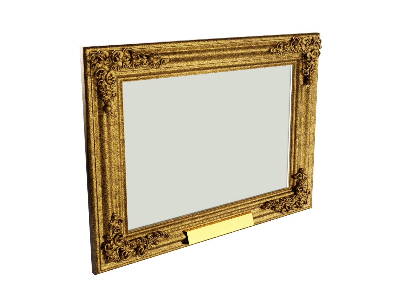 Ornate-frame Model - TurboSquid 1911250