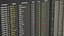 Airport Signs And Timetables Collection 3D model