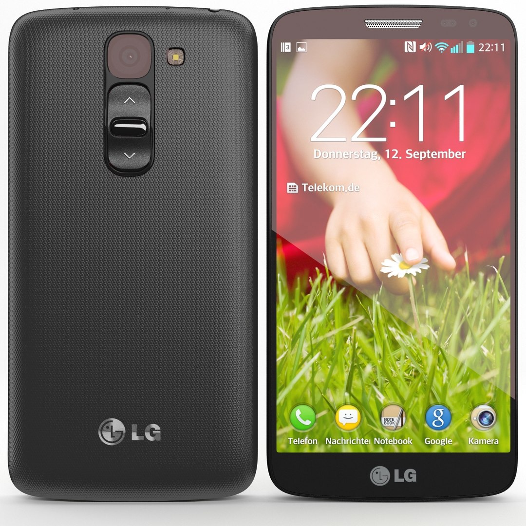 3d model lg g2 mini 2