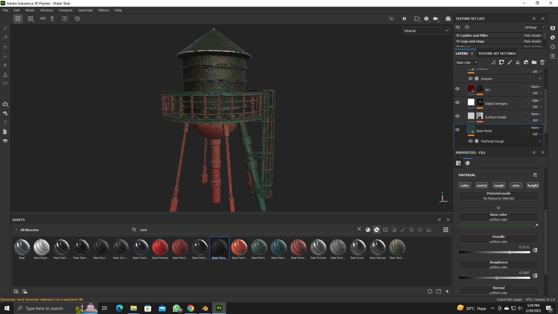 3D Model Water Tank - TurboSquid 2030943