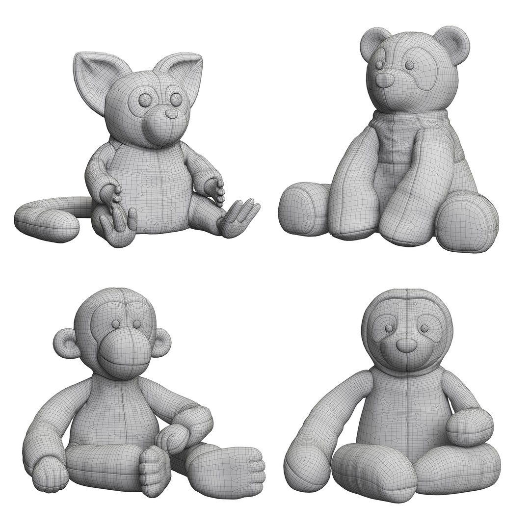 Plush Toys 22 3D model https://p.turbosquid.com/ts-thumb/Yy/7qABIH/Yc/plush_toys_22_wire_01/jpg/1674229815/1920x1080/fit_q87/0813e600b0d4ed38694c7e7f5d3844017a0b4525/plush_toys_22_wire_01.jpg