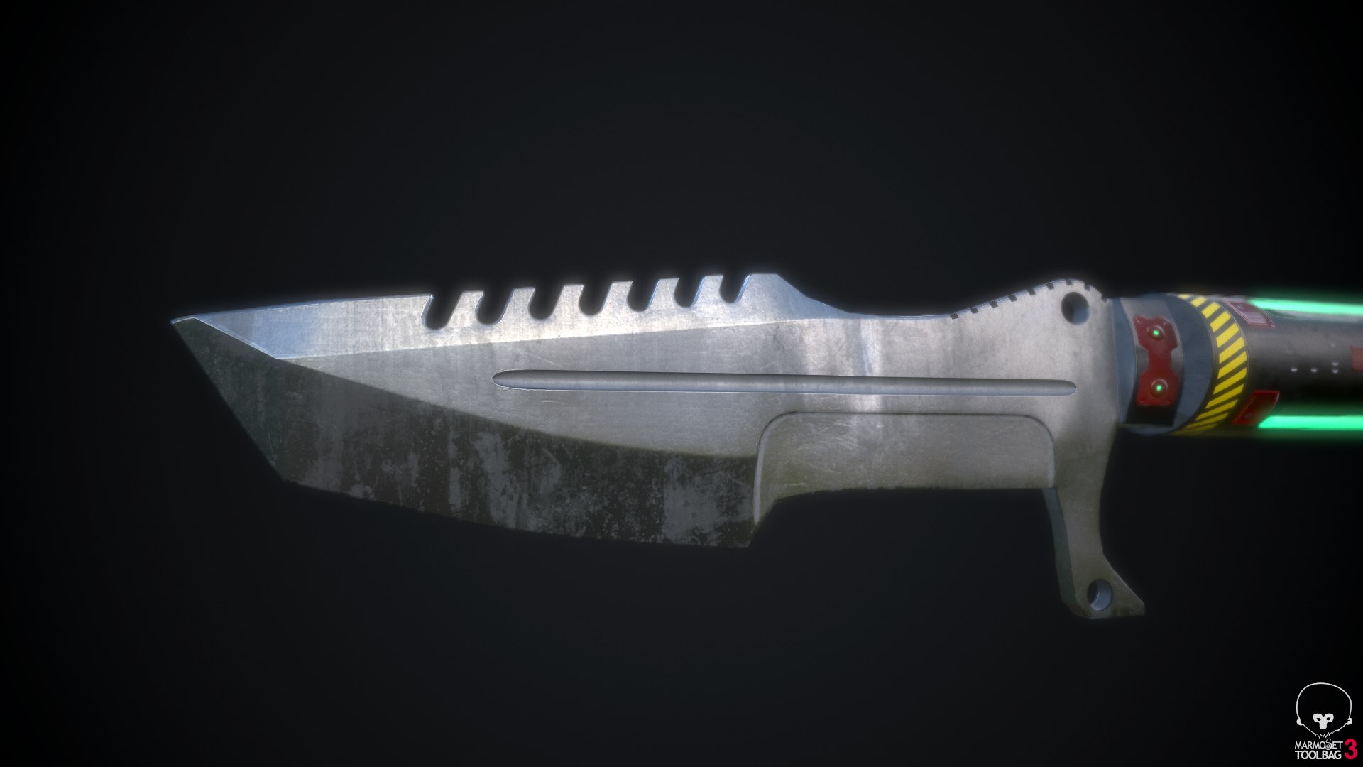 3D Sci-fi Exploding Throwing Knife - TurboSquid 1274210