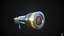 Sci-Fi Exploding Throwing Knife