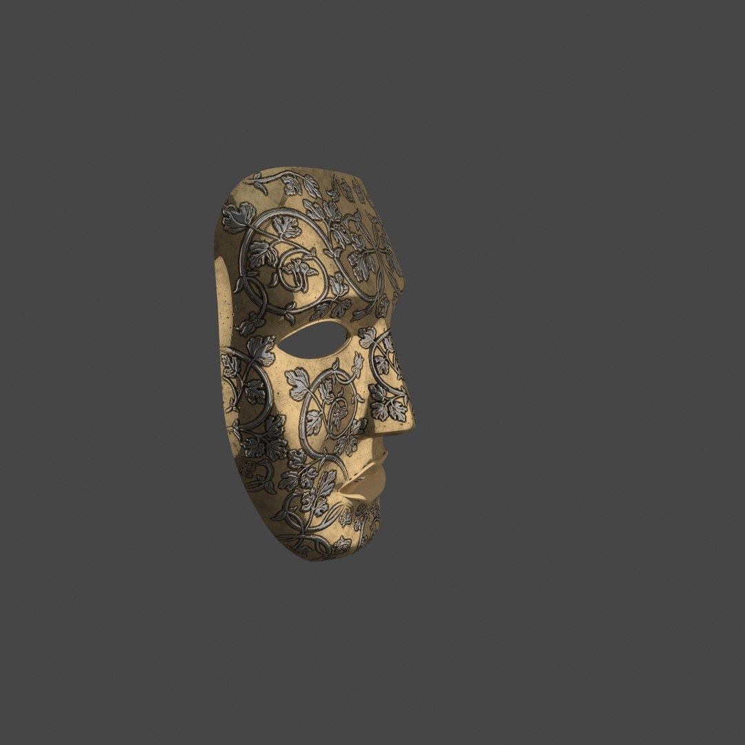 golden mask 3D https://p.turbosquid.com/ts-thumb/Yy/HbeZjJ/3e/bmgolden10001/jpg/1608293328/1920x1080/fit_q87/5bf928d2b93225b63f79822874ddb7b5d907ea19/bmgolden10001.jpg