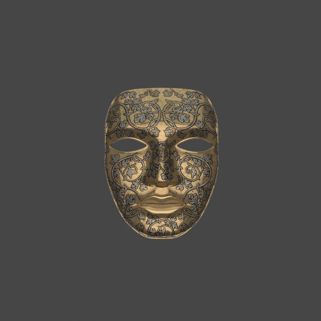 golden mask 3D https://p.turbosquid.com/ts-thumb/Yy/HbeZjJ/8Z/bmgolden10009/jpg/1608293328/1920x1080/fit_q87/d17045e49eea31a239dbd81de8f5f6ceb4471c38/bmgolden10009.jpg
