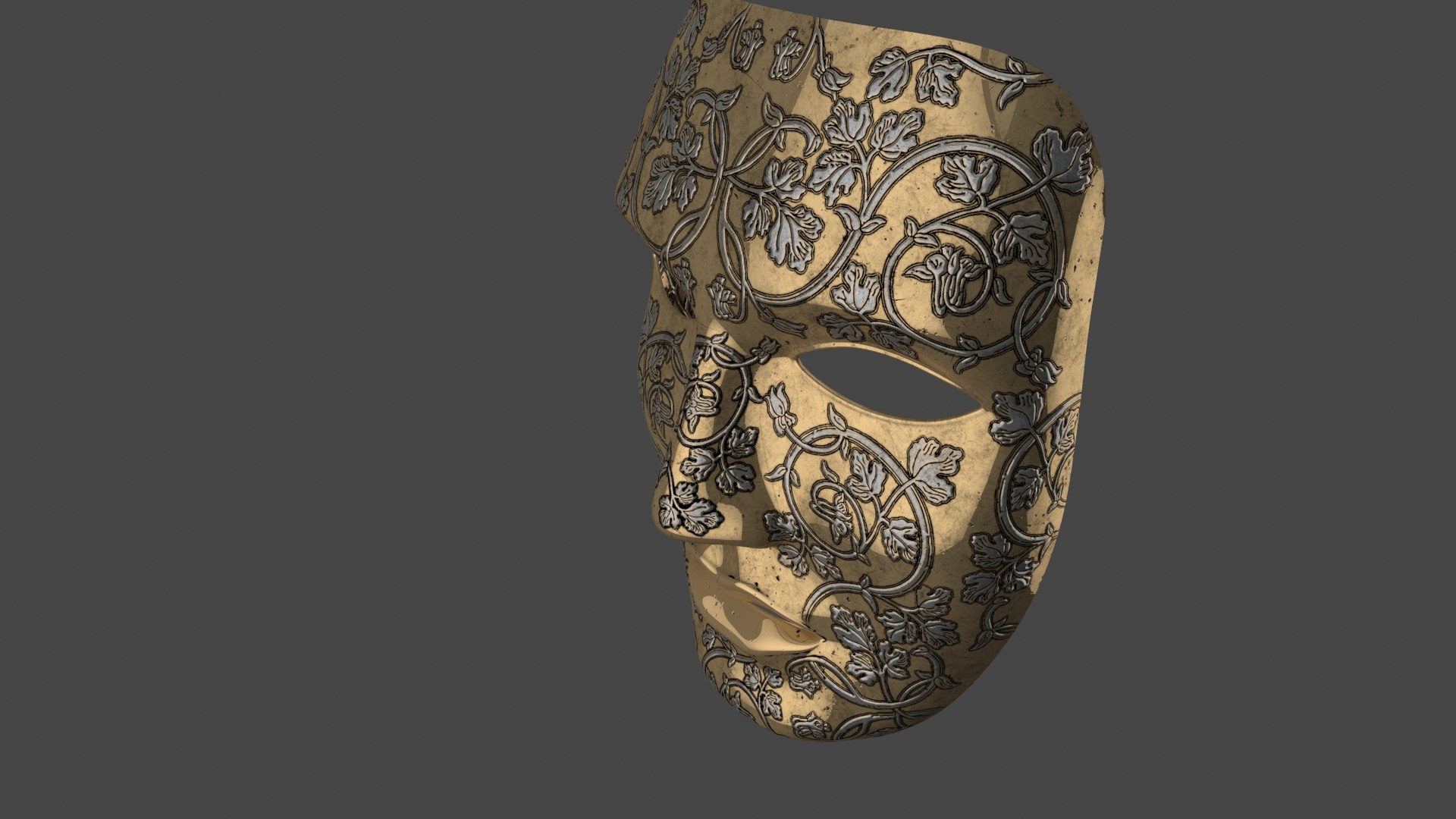 golden mask 3D https://p.turbosquid.com/ts-thumb/Yy/HbeZjJ/A0/bmgolden20029/jpg/1608293385/1920x1080/fit_q87/0aa38cfda1fcd0f98dbef964ebf92c185114c5f9/bmgolden20029.jpg