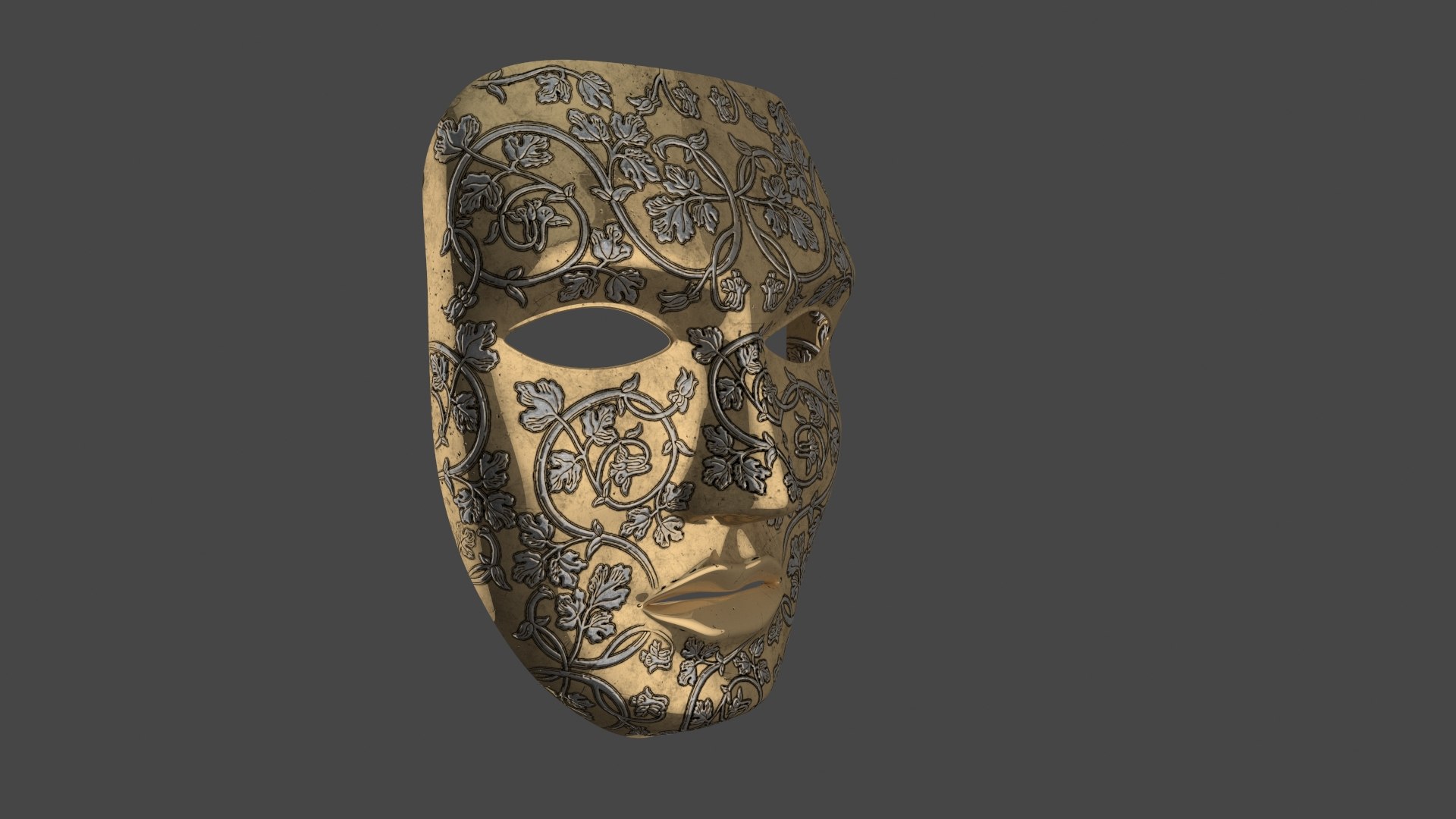 golden mask 3D https://p.turbosquid.com/ts-thumb/Yy/HbeZjJ/s6/bmgolden20006/jpg/1608293366/1920x1080/fit_q87/b0cca71ca0e28802004186b11485429490ee81d7/bmgolden20006.jpg