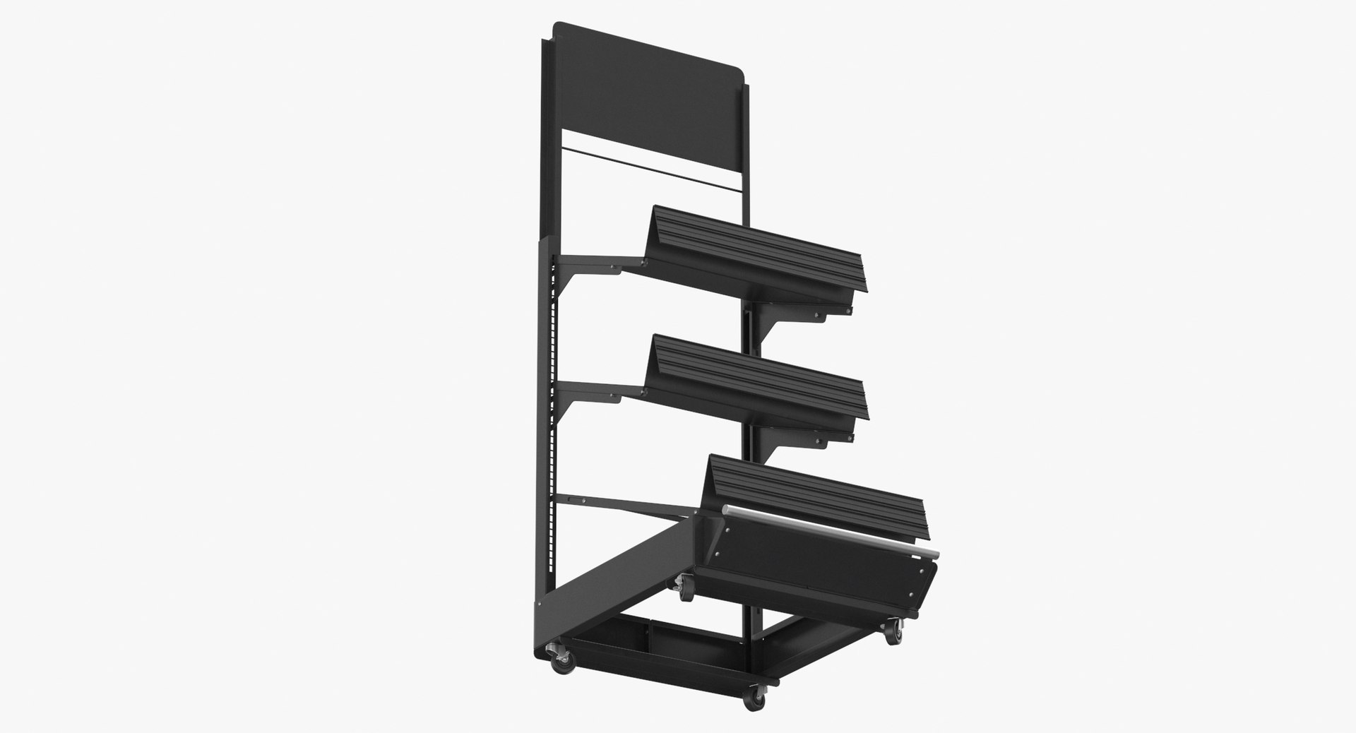 3D Model Supermarket Modular Rack 01 - TurboSquid 2019565