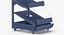 3D model Supermarket Modular Rack 01
