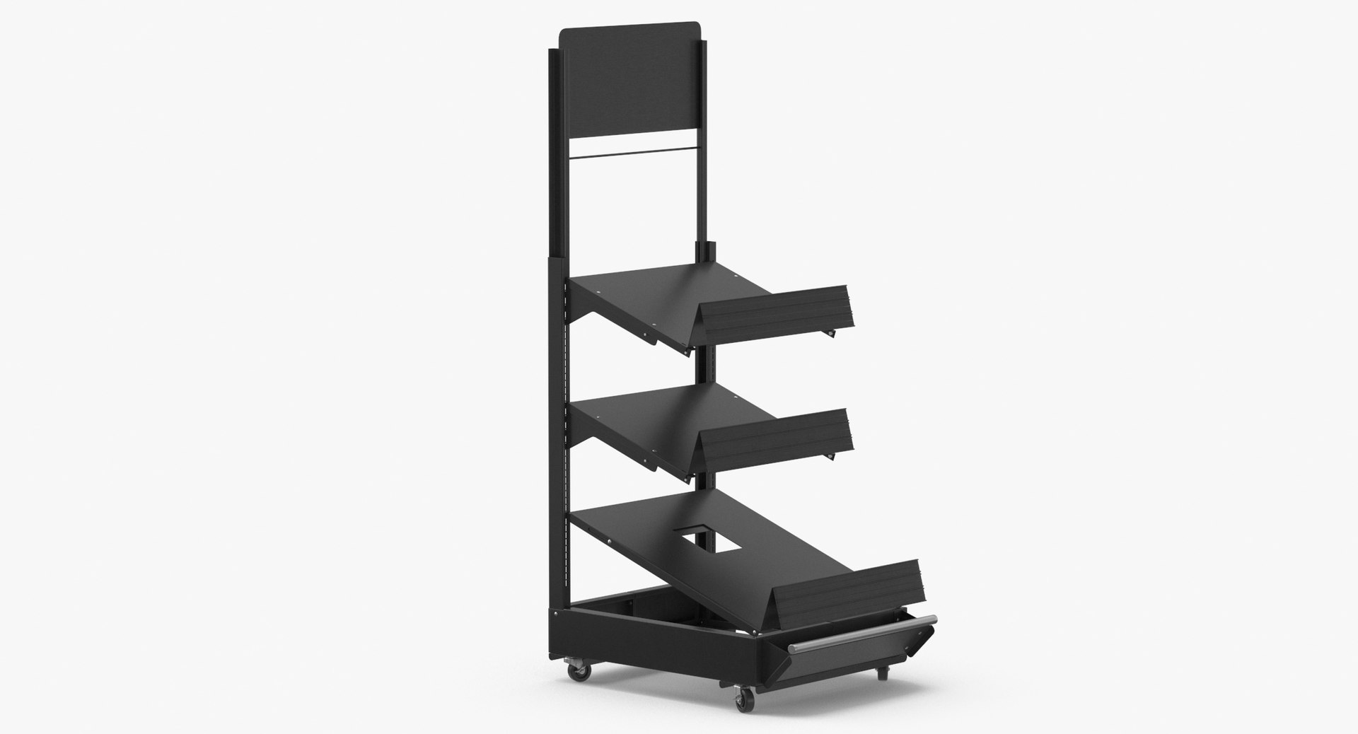 3D Model Supermarket Modular Rack 01 - TurboSquid 2019565