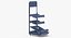 3D model Supermarket Modular Rack 01