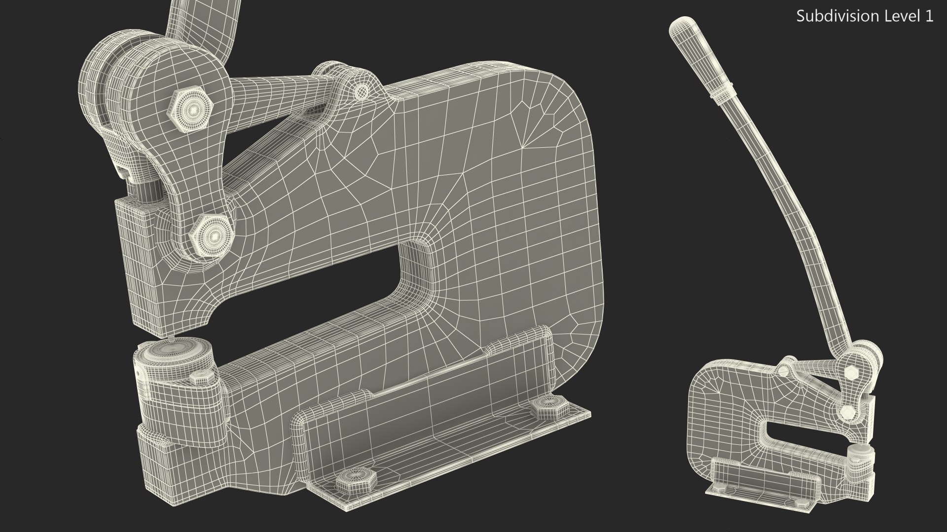 3D manual operated bench hole - TurboSquid 1700142