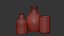 Ceramic vase geometric patterns