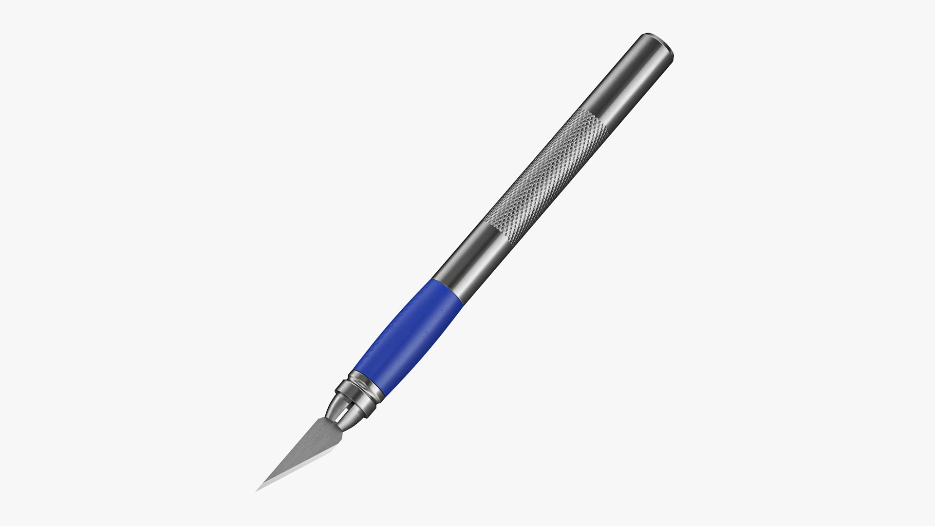 Craft Knife Blue 3D TurboSquid 1975112