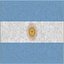 Bandiera dell'ufficio argentino