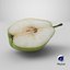 Pear Half - 3D Scanned