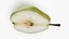 Pear Half - 3D Scanned