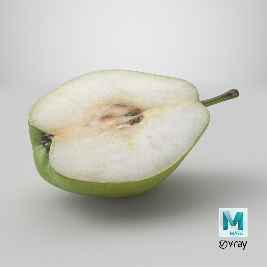 Pear Half - 3D Scanned 3D https://p.turbosquid.com/ts-thumb/Yy/LPI0Wn/LL/stemcell_maya_vray_render/png/1770167654/1920x1080/fit_q87/0f6e6be4bdec1cc04c672c22c10ecdbb1289605b/stemcell_maya_vray_render.jpg