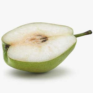 Pear Half - 3D Scanned
