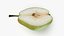 Pear Half - 3D Scanned