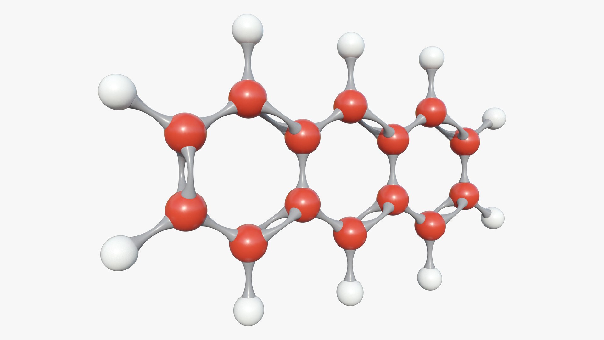 Anthracene Molecule With PBR 4K 8K 3D - TurboSquid 1941878