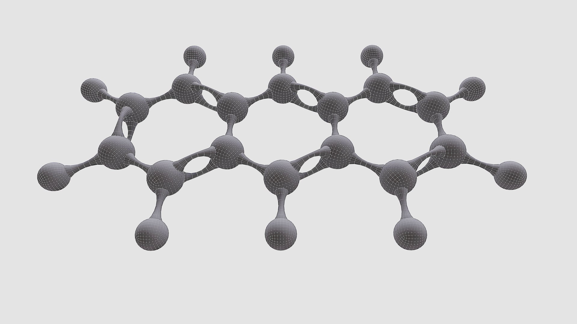 Anthracene Molecule With PBR 4K 8K 3D - TurboSquid 1941878