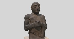 3D model gudea lagash mesopotamia