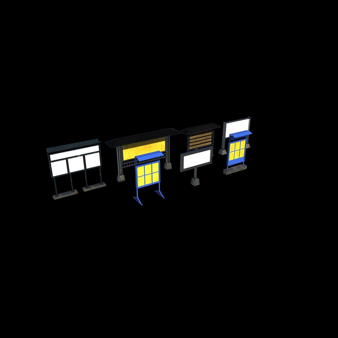 3D information board set 3D model model https://p.turbosquid.com/ts-thumb/Yy/QhgUC8/jt/informationboardset2/jpg/1781715345/1920x1080/fit_q87/4c569809380d05b603566dd71539d6b0fa48429c/informationboardset2.jpg